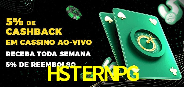 Promoções do cassino ao Vivo HSTERNPG